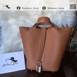 ❌SOLD❌Hermes Picotin 18 Gold With palladium hardware
